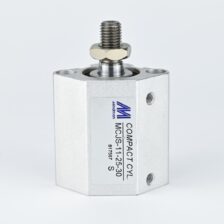 COMPACT CYLINDER DOUBLE ACTING DIA 25 X 30 MM STROKE NON MAGNETIC PISTON MCJS MINDMAN