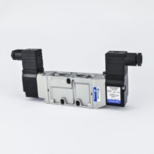 SOLENOID VALVE DOUBLE 5/2 3/8" WITH 24 VDC COIL & ADAPTOR MINDMAN