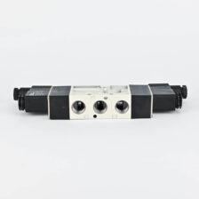 SOLENOID VALVE DOUBLE 5/2 3/8" WITH 110VAC COIL & ADAPTOR MINDMAN