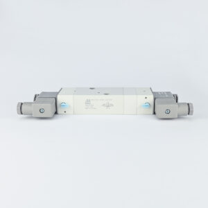 NAMUR VALVE DOUBLE 5/3 3/8" EXHAUST CENTRE WITH 24 VDC COIL & ADAPTOR MINDMAN