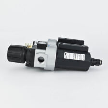 FRL 1/2" WITH GAUGE AUTOMATIC BLACK MINDMAN