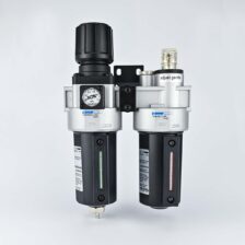 FRL 1/2" WITH GAUGE MANUAL BLACK MINDMAN