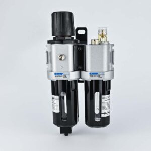FRL 3/8" WITH GAUGE MANUAL TRANSPARENT MINDMAN