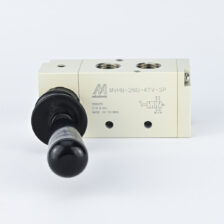 HAND VALVE 5/3 1/4" SPRING RETURN PRESSURE CENTRE MINDMAN