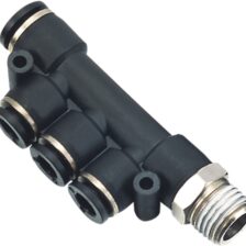 PUSHIN MULTI CONNECTOR THREADED 1/4" X 4 MM X 8 MM CONEK