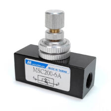 ONLINE FLOW CONTROL VALVE 1/8" MINDMAN