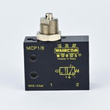 PLUNGER VALVE PNEUMATIC 3/2 1/8" NC PANEL MOUNTED WAIRCOM