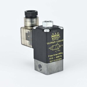 POPET VALVE WITH COIL 3/2 1/8" NC 110 VAC WAIRCOM