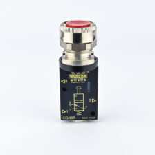 PNEUMATIC PUSH BUTTON 3/2 1/8" RED WAIRCOM