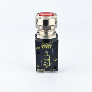 PNEUMATIC PUSH BUTTON 3/2 1/8" RED WAIRCOM