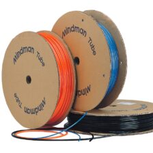 PU TUBE 10 X 6.5 MM BLACK COLOR MINDMAN