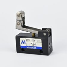 PNEUMATIC ROLLER LEVER VALVE 1/8" MINDMAN