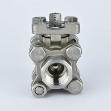 SS BALL VALVE 3 PC DESIGN 1/2" 304 ACTUATOR MOUNTED TYPE CPTORQUE