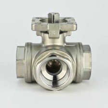 SS BALL VALVE T PORT 1" 304 CPTORQUE