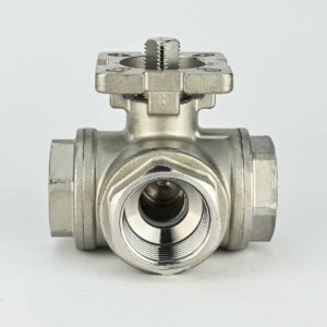 SS BALL VALVE T PORT 1" 304 CPTORQUE