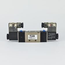SOLENOID VALVE SINGLE 5/2 1/4" WITH 24 VDC COIL & ADAPTOR CPT