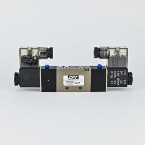 SOLENOID VALVE DOUBLE 5/2 1/4" WITH 24 VDC COIL & ADAPTOR CPT