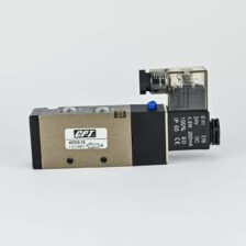 SOLENOID VALVE SINGLE 5/2 3/8" WITH 24 VDC COIL & ADAPTOR CPT