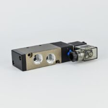 SOLENOID VALVE SINGLE 5/2 3/8" WITH 220 VAC COIL & ADAPTOR CPT