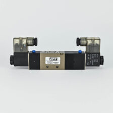 SOLENOID VALVE DOUBLE 5/3 1/4" EXHAUST CENTRE WITH 24 VDC COIL & ADAPTOR CPT