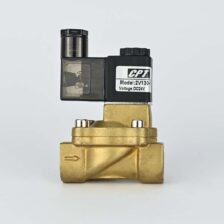 SOLENOID VALVE 2/2 3/8" NC WITH 220 VAC COIL & ADAPTOR CPT
