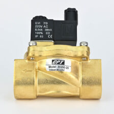 SOLENOID VALVE 2/2 1" NC 25 MM WITH 220 VAC COIL & ADAPTOR CPT