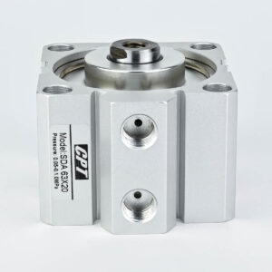COMPACT CYLINDER DOUBLE ACTING DIA 63 X 20 MM STROKE NON MAGNETIC PISTON CPT