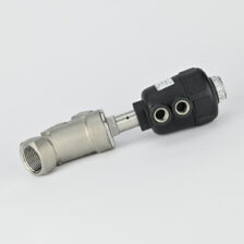 ANGLE VALVE 2/2 2" NC SS SINGLE ACTING SS BODY POLYAMIDE ACTUATOR CPT