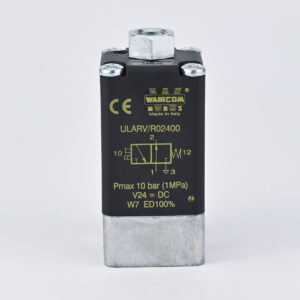 POPET VALVE WITH COIL 3/2 NO 24 VDC BISTABLE WAIRCOM