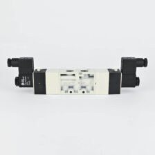 SOLENOID VALVE DOUBLE 5/3 3/8" PRESSURE CENTRE WITH 2VDC COIL & ADAPTOR MINDMAN