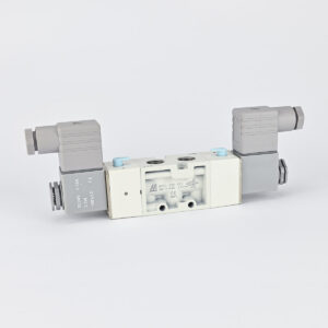 SOLENOID VALVE DOUBLE 5/2 1/4" 24 VDC COIL & ADAPTOR MINDMAN