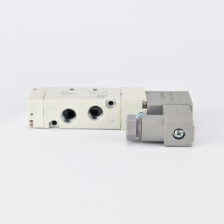 SOLENOID VALVE SINGLE 5/2 1/8" WITH 24 VDC COIL & ADAPTOR MINDMAN