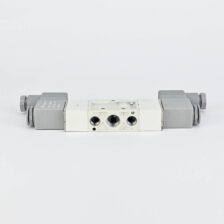 SOLENOID VALVE DOUBLE 5/2 1/4" 220 VAC COIL & ADAPTOR MINDMAN