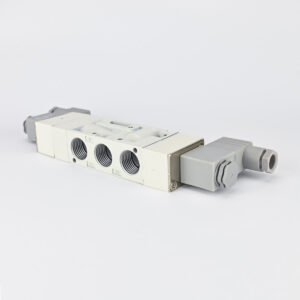 SOLENOID VALVE DOUBLE 5/3 1/2" 24 VDC COIL & ADAPTOR MINDMAN