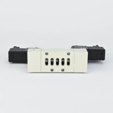 ISO 1 VALVE DOUBLE 5/2 1/4" 220 VAC COIL & ADAPTOR MINDMAN
