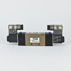 SOLENOID VALVE DOUBLE 5/2 3/8" WITH 24 VDC COIL & ADAPTOR CPT