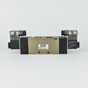 SOLENOID VALVE DOUBLE 5/2 1/2" WITH 24 VDC COIL & ADAPTOR CPT