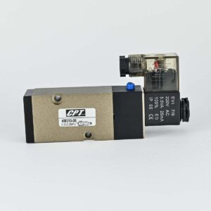 NAMUR VALVE SINGLE 5/2 1/4" 220 VAC COIL & ADAPTOR CPT