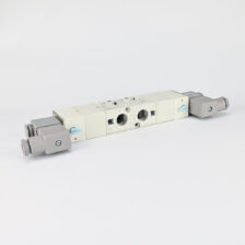 SOLENOID VALVE DOUBLE 5/2 3/8" 24 VDC COIL & ADAPTOR MINDMAN