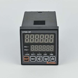 COUNTER / TIMER CT6S 2P4 48X48 100 240VAC OUTPUT NPN NO 1, SPST 2 DUAL PRESET AUTONICS