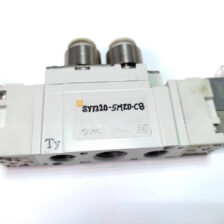SOLENOID VALVE DOUBLE 5/2 1/4" 24 VDC COIL & ADAPTOR SMC