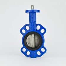 BUTTERFLY VALVE 3" CI BODY SS DISK PTFE SEAT WITH HANDLE ACTUATOR MOUNTED TYPE CPTORQUE