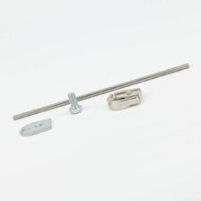 LEVER WITH ADJUSTABLE ROUND ROD 3X125 MM VF L32 PIZZATO