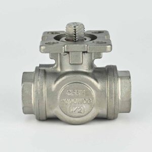 SS BALL VALVE L PORT 1/2 304 ACTUATOR MOUNTED TYPE CPTORQUE