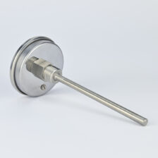 ECONOMIC HVAC BIMETAL THERMOMETER WITH THERMOWELL MODEL 2300 DIA 80 -40+60 DEG C BACK CONNECTION AND THREAD IS 1/2"BSP STEM SIZE 8MM X 150MM FIMA