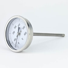 SS INDUSTRIAL CRIMPED RING MODEL 2320 DIA 3" 0 600 DEG C BACK CONNECTION AND THREAD IS 1/2" STEM SIZE 8MM X 150MM FIMA