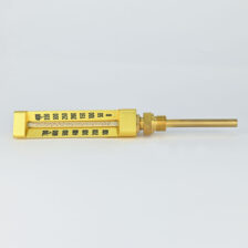 GLASS THERMOMETER MODEL 2103 BODY LENGTH 110 0+400 DEG C STRAIGHT , 1/2"BSP STEM SIZE 100MM(L) X 10MM(D) FIMA
