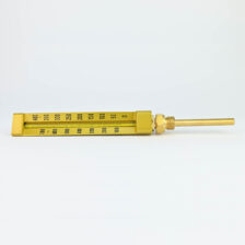 GLASS THERMOMETER MODEL 2103 BODY LENGTH 200 0+400 DEG C STRAIGHT , 1/2"BSP STEM SIZE 100MM(L) X 10MM(D) FIMA