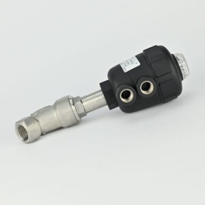 ANGLE VALVE 2/2 1.5" NC SS SINGLE ACTING SS BODY POLYAMIDE ACTUATOR COVNA