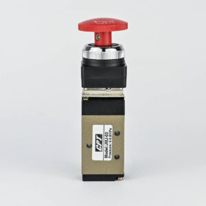 PNEUMATIC PUSH BUTTON 5/2 1/4" WITH LOCK BUTTON CPT